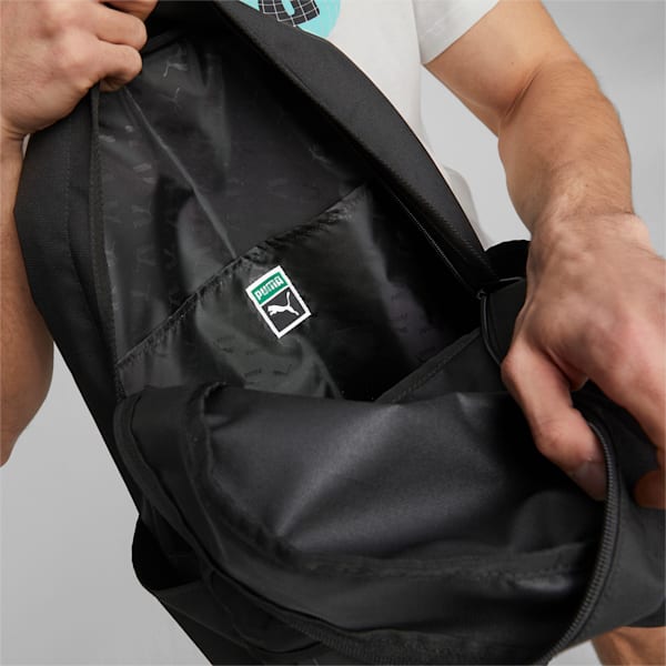 Mochila Deportiva Puma Phase Aop Backpack Negro