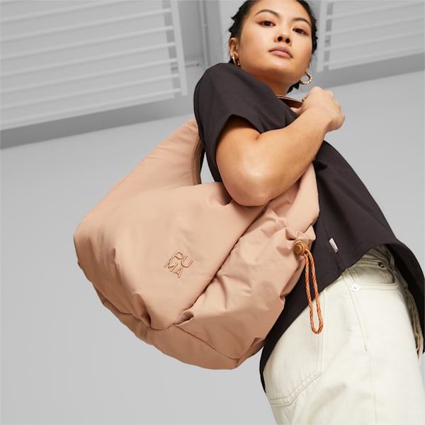 ウィメンズ インフューズ ラージ HOBO ショッパー 14L, Dusty Tan, extralarge-JPN