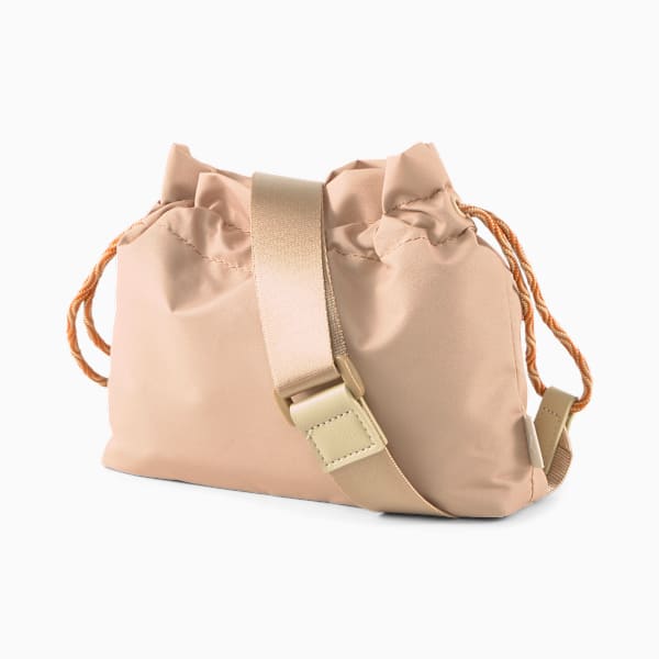 Bolsa tote de compras cruzada mini Infuse, Dusty Tan, extralarge