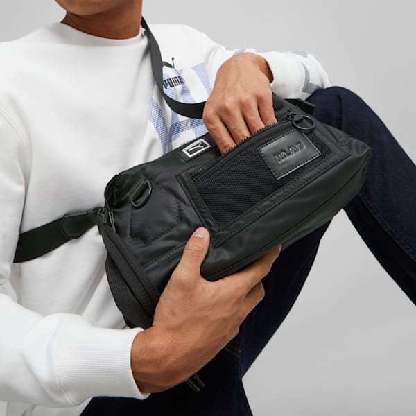 ユニセックス ノーアベレージ ミディアム クロスボディ ショルダーバッグ 6.5L, PUMA Black, extralarge-JPN