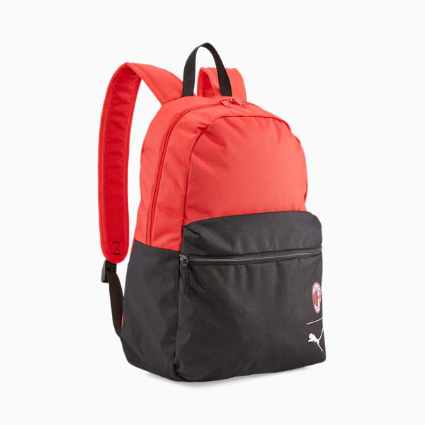 A.C. Milan Fanwear Backpack, PUMA Black-For All Time Red, extralarge