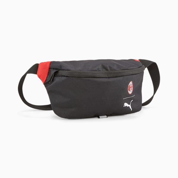 A.C. Milan Fan Waist Bag, PUMA Black-For All Time Red, extralarge-GBR