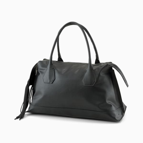 PEDRO Icon Leather Shoulder Bag - Light Grey