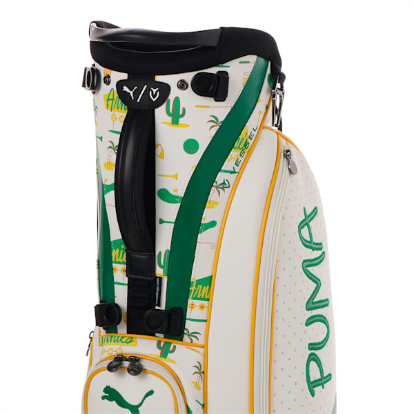 ユニセックス ゴルフ PUMA x ARNOLD PALMER スタンドバッグ, Bright White-Archive Green, extralarge-JPN