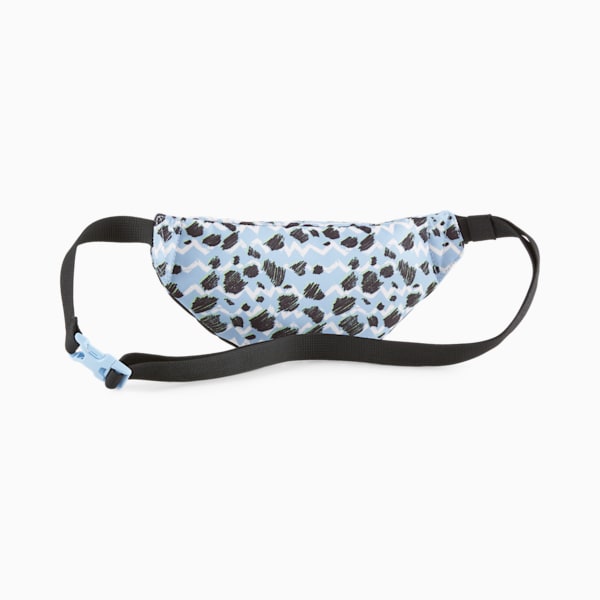 Cangurera Mixmatch para adolescentes, PUMA Black-Sky Blue-AOP, extralarge