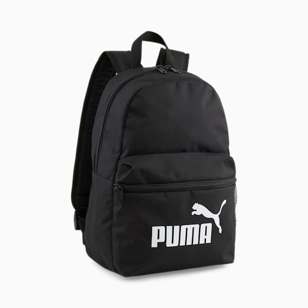 キッズ プーマ フェイズ スモール バックパック 13L, PUMA Black, extralarge-JPN