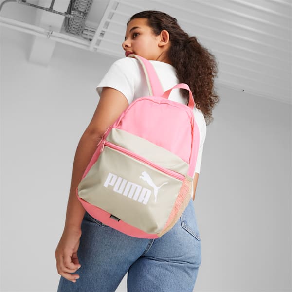 PUMA Phase Small Backpack, Fast Pink, extralarge