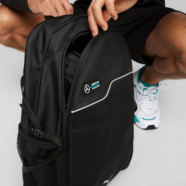 Mercedes-AMG PETRONAS Backpack, PUMA Black, extralarge-IND