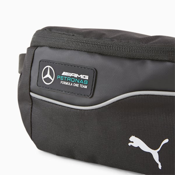 Bolso para cintura Mercedes-AMG PETRONAS, PUMA Black, extralarge