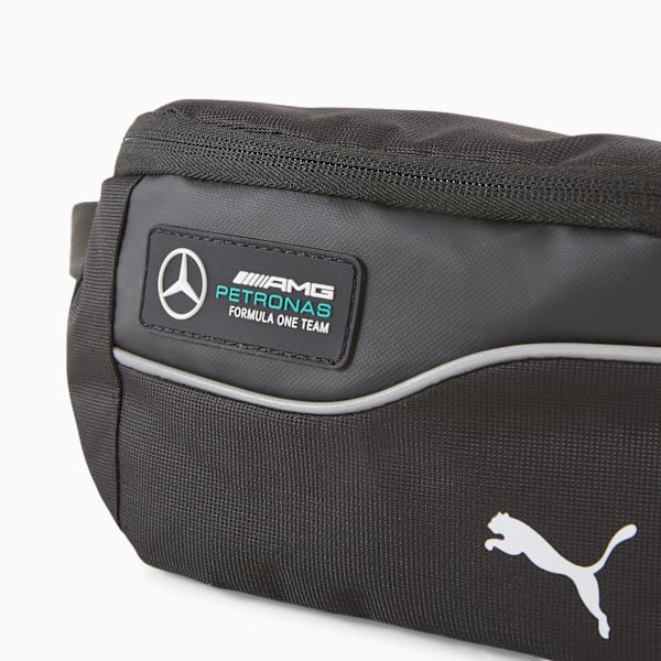 Bolso para cintura Mercedes-AMG PETRONAS, PUMA Black, extralarge