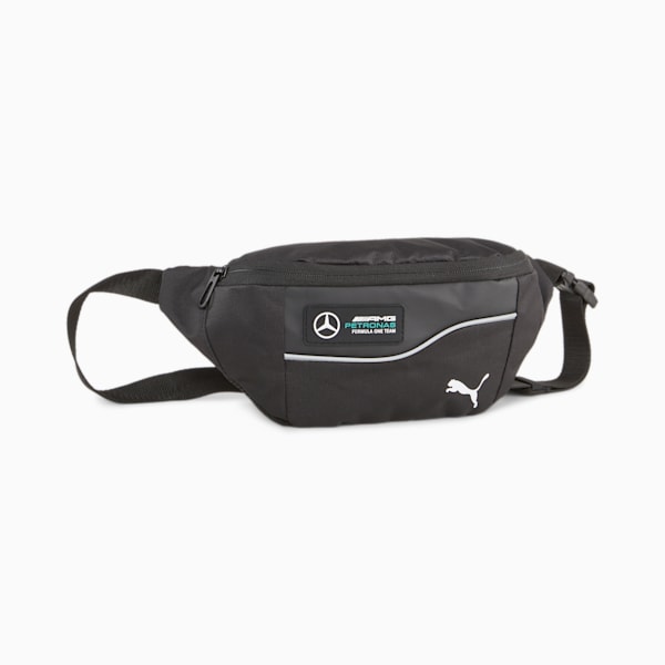 Mercedes-AMG PETRONAS Waist Bag, PUMA Black, extralarge-GBR