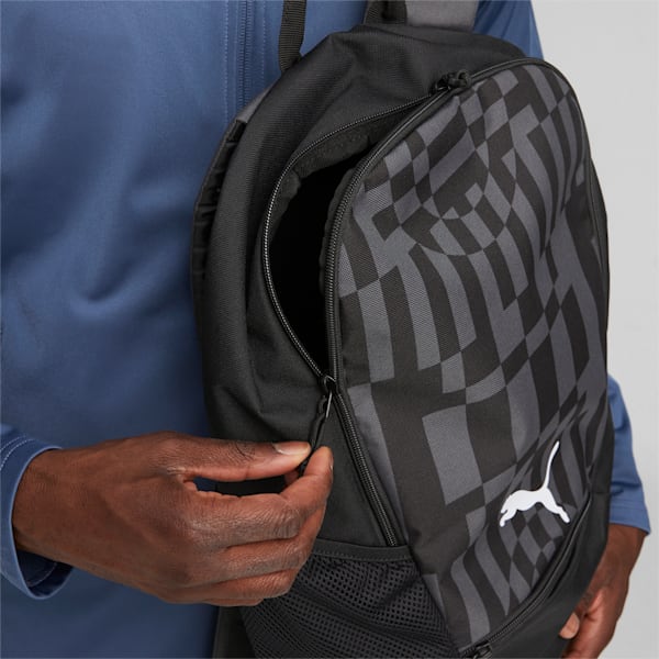 individualRISE Football Backpack, PUMA Black-Asphalt, extralarge-IND