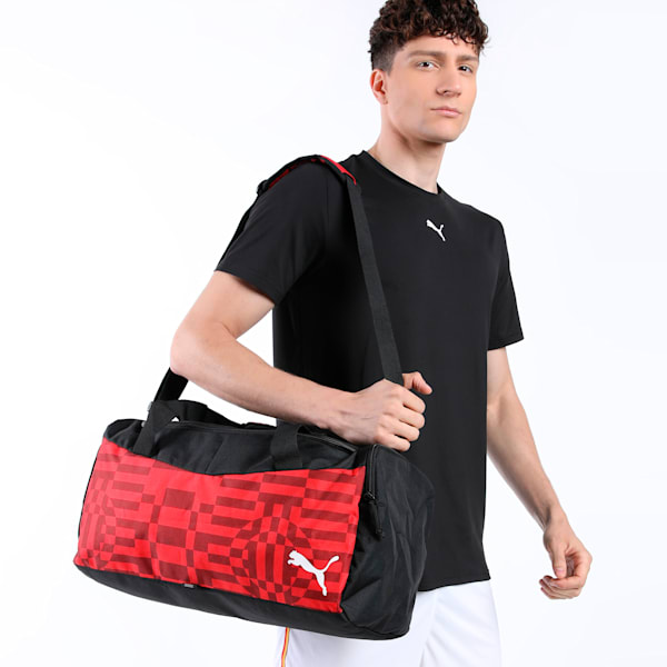 individualRISE Small Football Bag, PUMA Red-PUMA Black, extralarge-IND