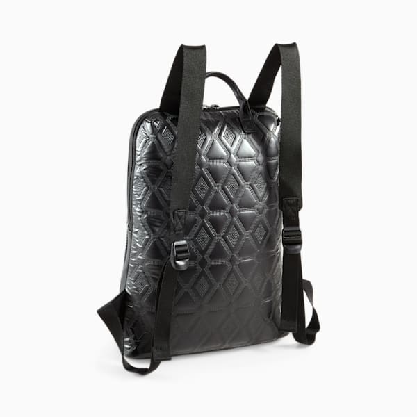 Classics Archive Women's Backpack, PUMA Black-Metallic, extralarge