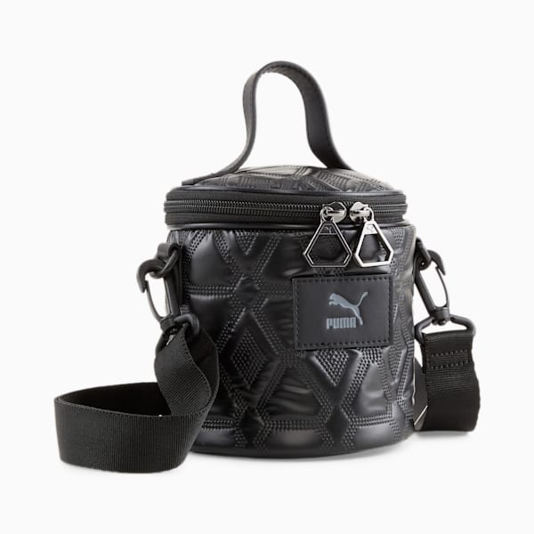ウィメンズ プライム クラシック アーカイブ バケットバッグ 2.5L, PUMA Black-Metallic, extralarge-JPN