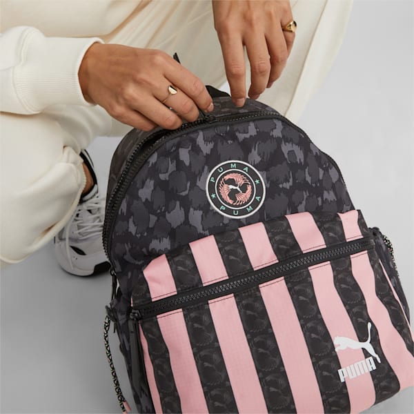Prime Time 'Women on the Ball' Football Backpack, PUMA Black-Print, extralarge-IND
