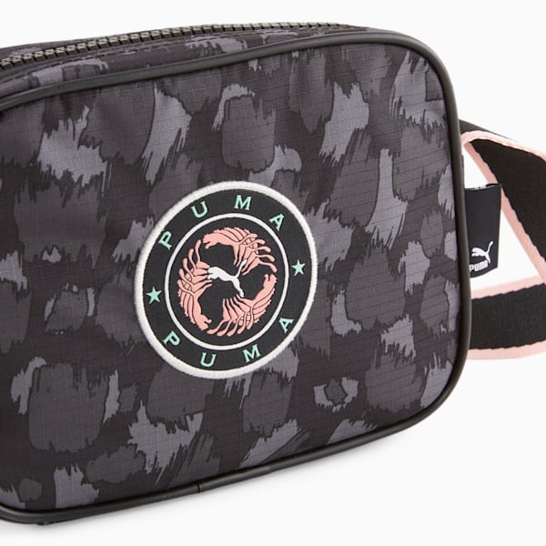 Prime 'Women on the Ball' Cross Body Bag, PUMA Black-Print, extralarge