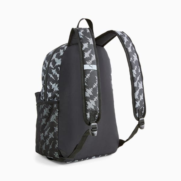Phase Printed Backpack, PUMA Black-Letter Camo, extralarge-IND