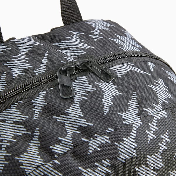 PUMA Phase Printed Backpack, PUMA Black-Letter Camo, extralarge-IND