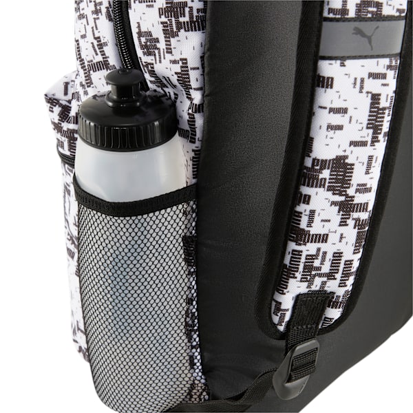 ユニセックス プーマ フェイズ AOP バックパック 22L, PUMA Black-B&W AOP, extralarge-JPN