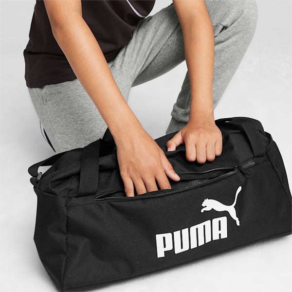 ユニセックス プーマ フェイズ スポーツバッグ 22L, PUMA Black, extralarge-IND