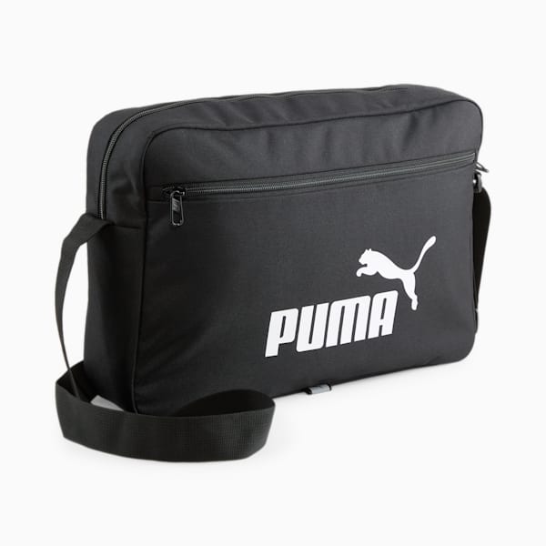 ユニセックス プーマ フェイズ ショルダーバッグ 12L, PUMA Black, extralarge-JPN