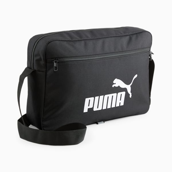 Bolso de hombro PUMA Phase, PUMA Black, extralarge