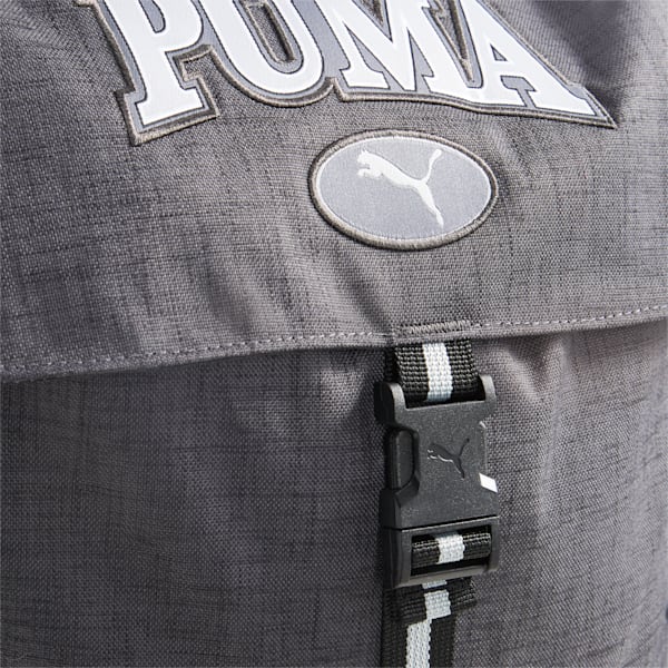 PUMA Squad Unisex Backpack, Dark Gray Heather, extralarge-IND