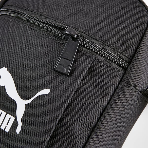 Puma Archer Crossbody Bag, Black/Silver