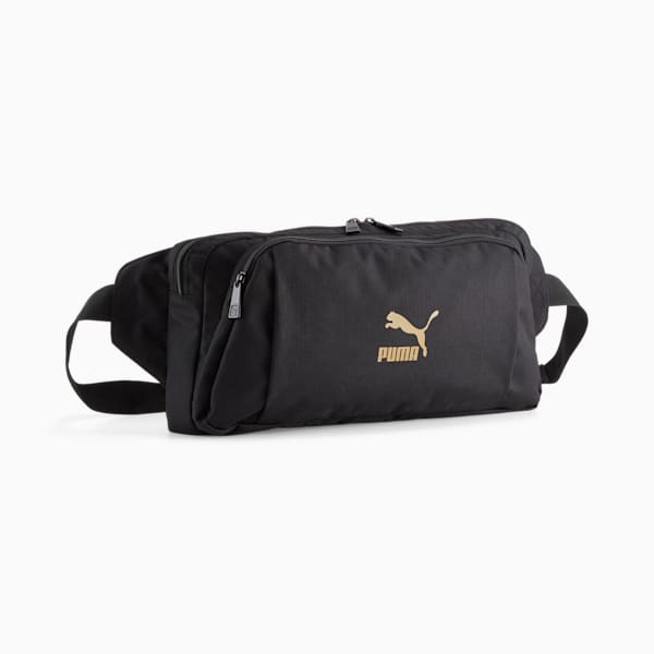 Oversized Slingbag, PUMA Black-Golden, extralarge