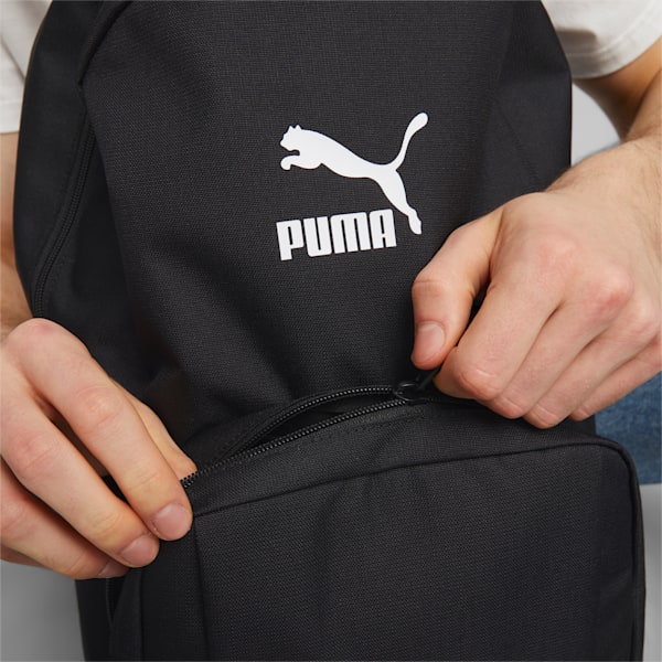 Classics Archive Backpack, PUMA Black-PUMA White, extralarge