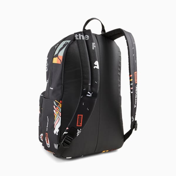 Classics Archive Unisex Backpack, PUMA Black-AOP, extralarge-IND