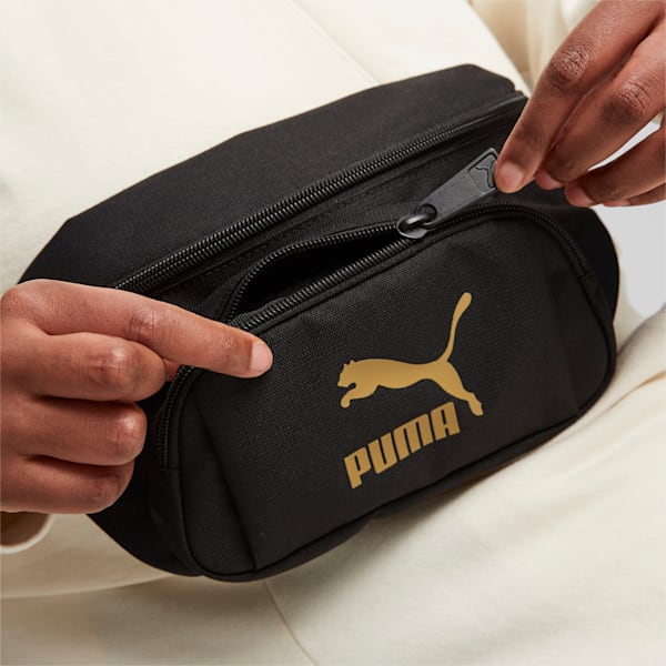 Puma Performance Running Classic Waist Bag, Black
