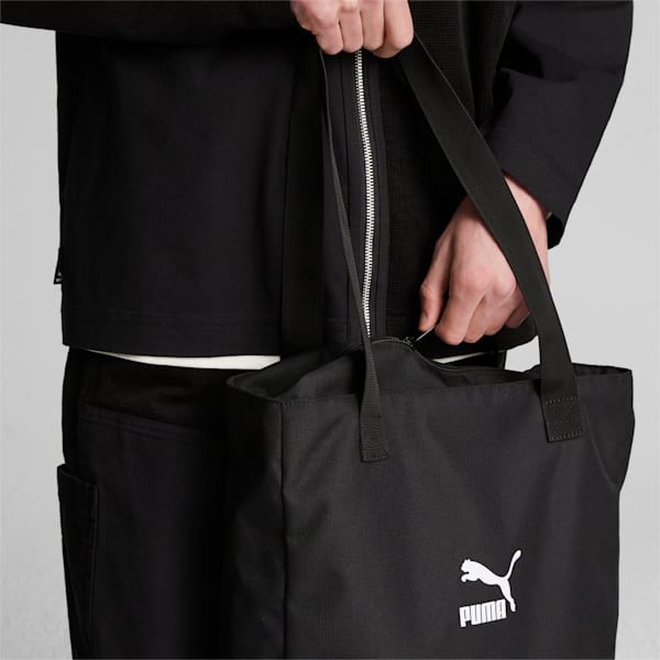Classics Archive Tote Bag, PUMA Black-PUMA White, extralarge-GBR