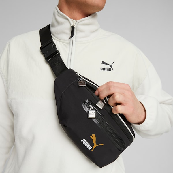 Forward History Waist Bag, PUMA Black, extralarge