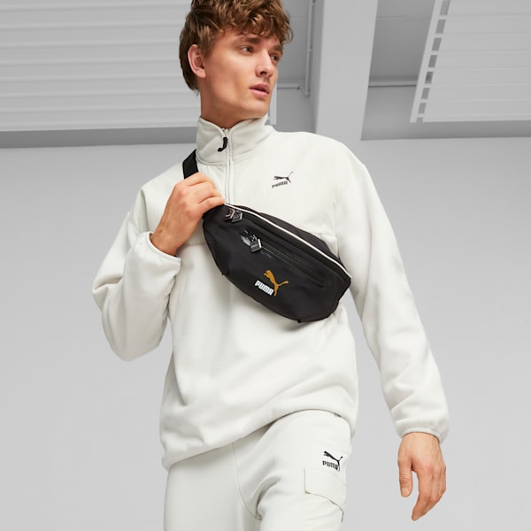 Forward History Waist Bag, PUMA Black, extralarge