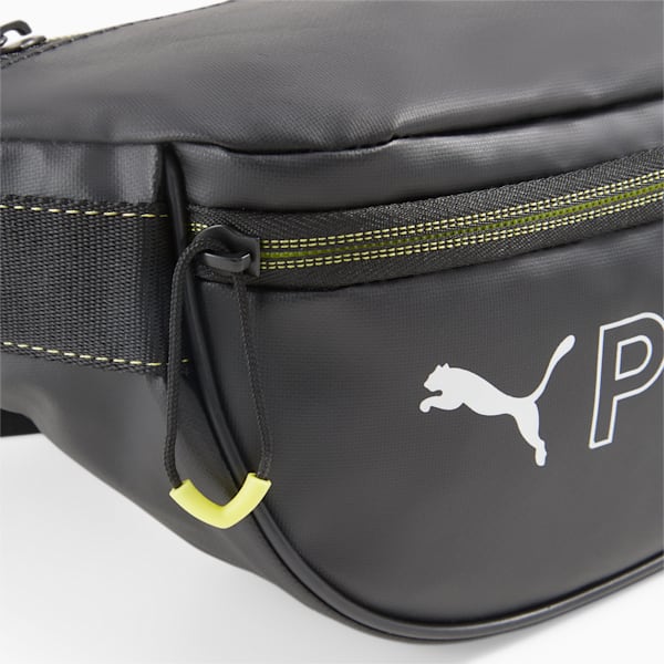 Pocket Waist Bag, PUMA Black-Yellow Burst, extralarge
