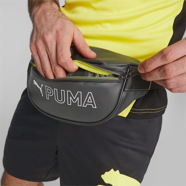 Puma Luxe Sport Boxy Waist Bag, Light Sand/AOP