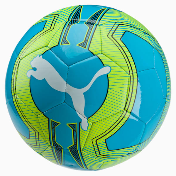 evoPOWER 6.3 Trainer Football, atomic blue-safety yellow-white, extralarge-IND