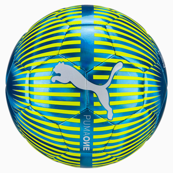 ONE Chrome Football, Blue-White-Yellow, extralarge-IND