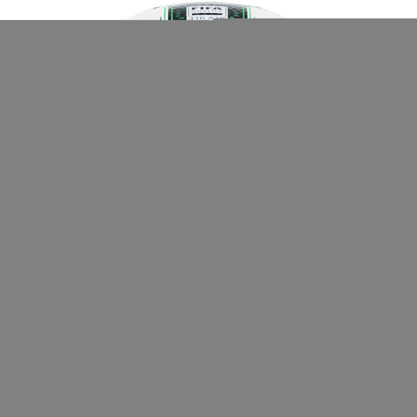 evoPOWER Vigor 3.3 Tournament Match Soccer Ball, Puma White-Green Gecko-Black, extralarge