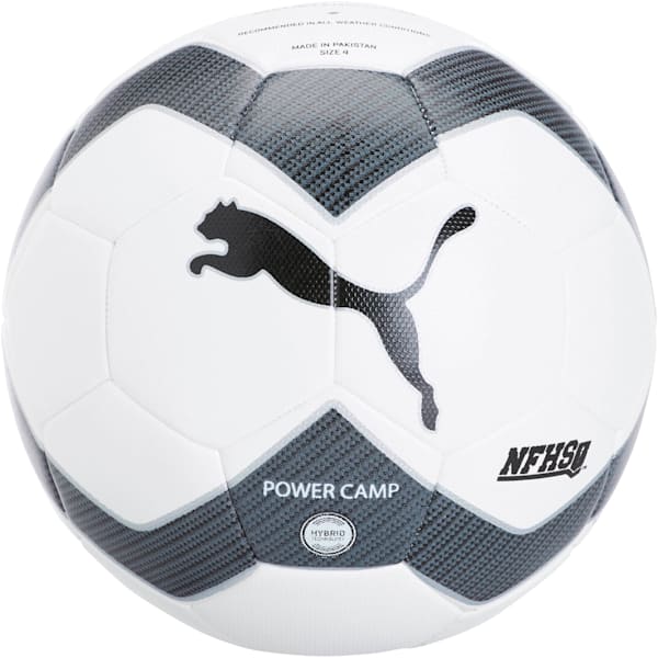 Powercamp 2.0 Training Soccer Ball, Puma White-Puma Black, extralarge