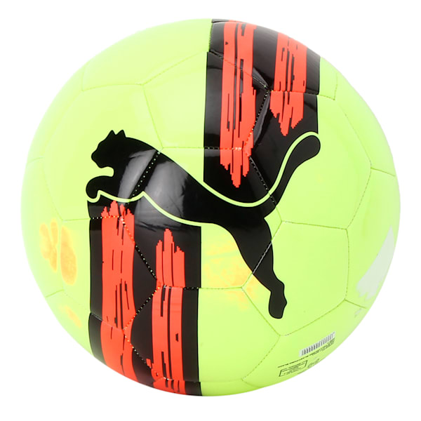 KA Big Cat Ball, Fizzy Yellow-Red Blast-Black, extralarge-IND