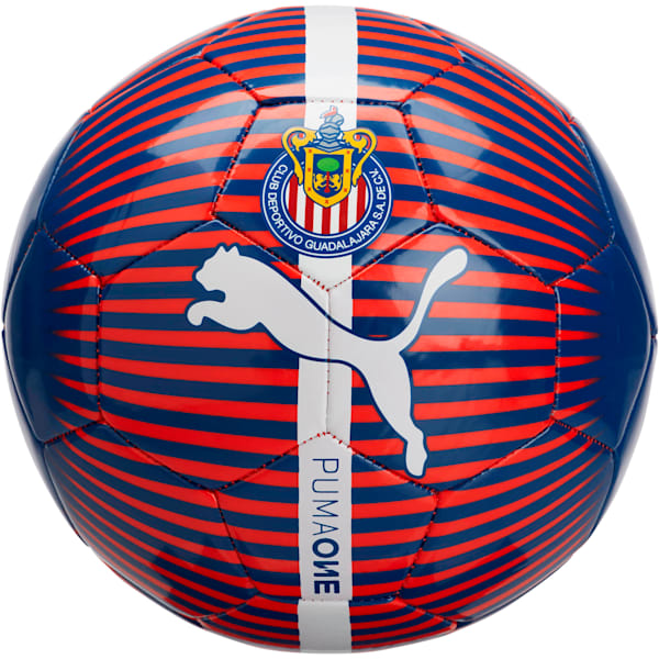 Chivas Puma ONE ball, New Navy-Puma Red-White, extralarge