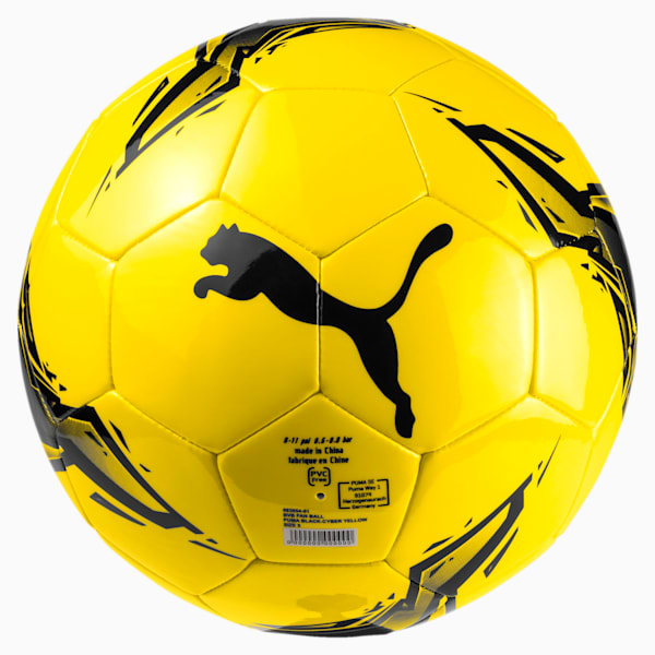 BVB Fan Ball, Puma Black-Cyber Yellow, extralarge