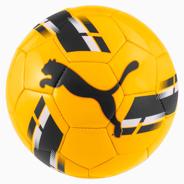 SHOCK Mini Soccer Ball, ULTRA YELLOW-Puma Black-Orange Alert