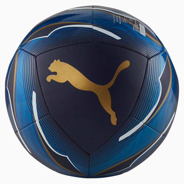 FIGC Icon Ball, Peacoat-Team Power Blue-Puma White-Puma Team Gold, extralarge