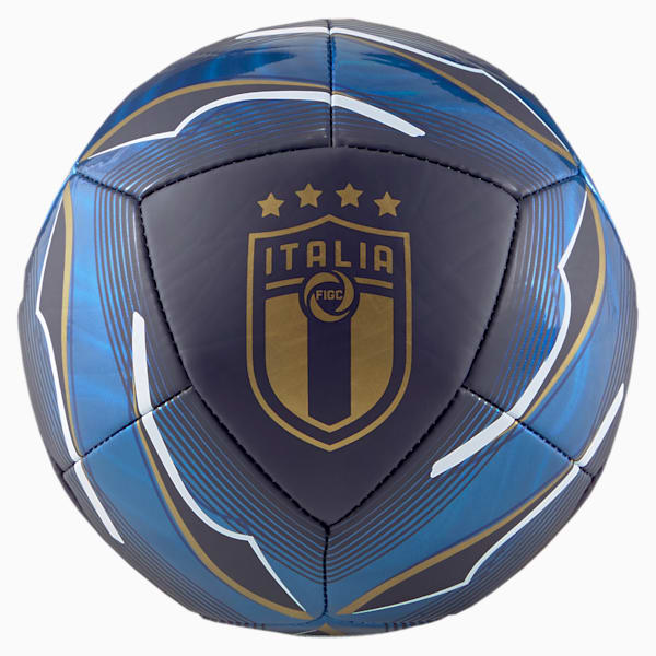 FIGC Icon Mini Ball, Peacoat-Team Power Blue, extralarge