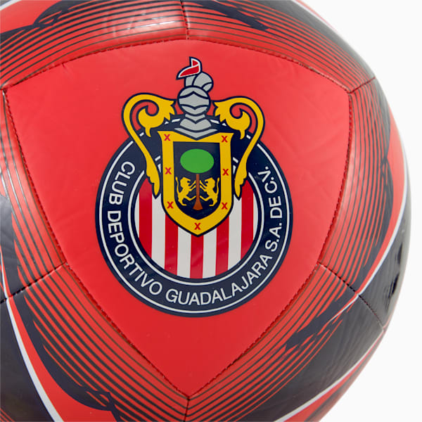 Chivas Icon Training Ball, Puma Red-Peacoat, extralarge