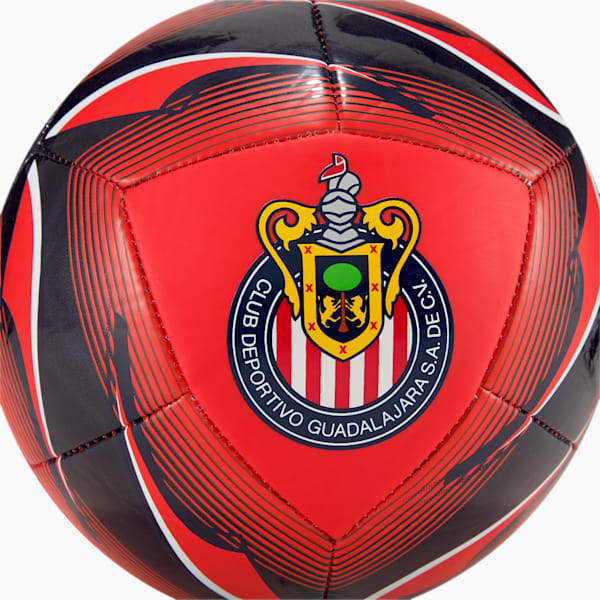 Chivas Icon Mini Training Ball, Puma Red-Peacoat, extralarge